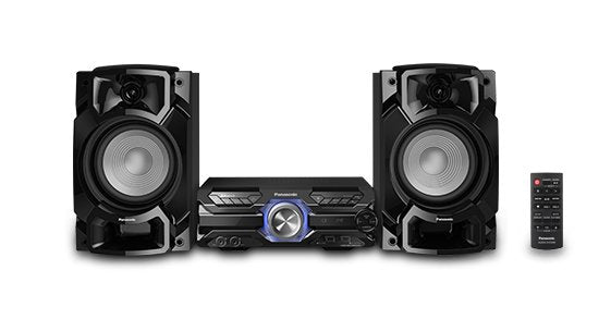 Mini Cadena De Música Panasonic Sc-Akx520 Para Uso Doméstico 650 W Negro