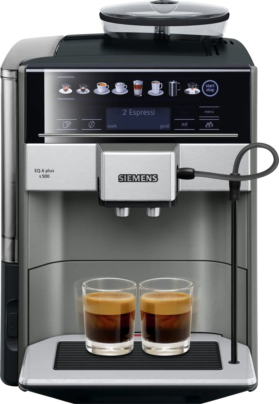 Siemens Eq6 Plus S500 Te655503de Kaffeevollautomat Grau