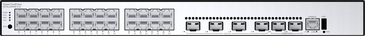 EAN 6901443422098 - Huawei CloudEngine S5735-L24P4XE-A-V2 Gestionado L3 Gigabit Ethernet (10/100/1000) Energía sobre Ethernet imagen 2