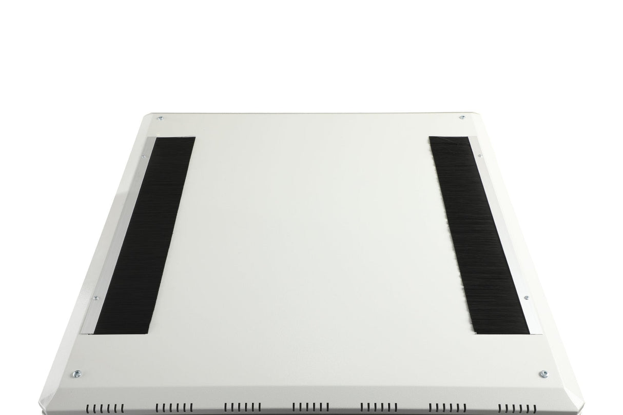 Armario De Red De 42ua Unique, 2053x800x800 Mm Puerta Frontal Acristalada Dos Hojas, Gris