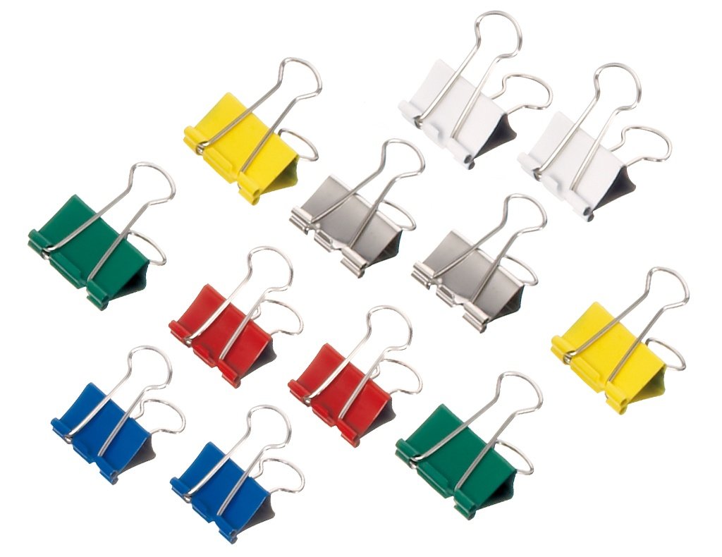 Maul Original Mauly Klammern 13mm 12m Pck Farblich Sortiert