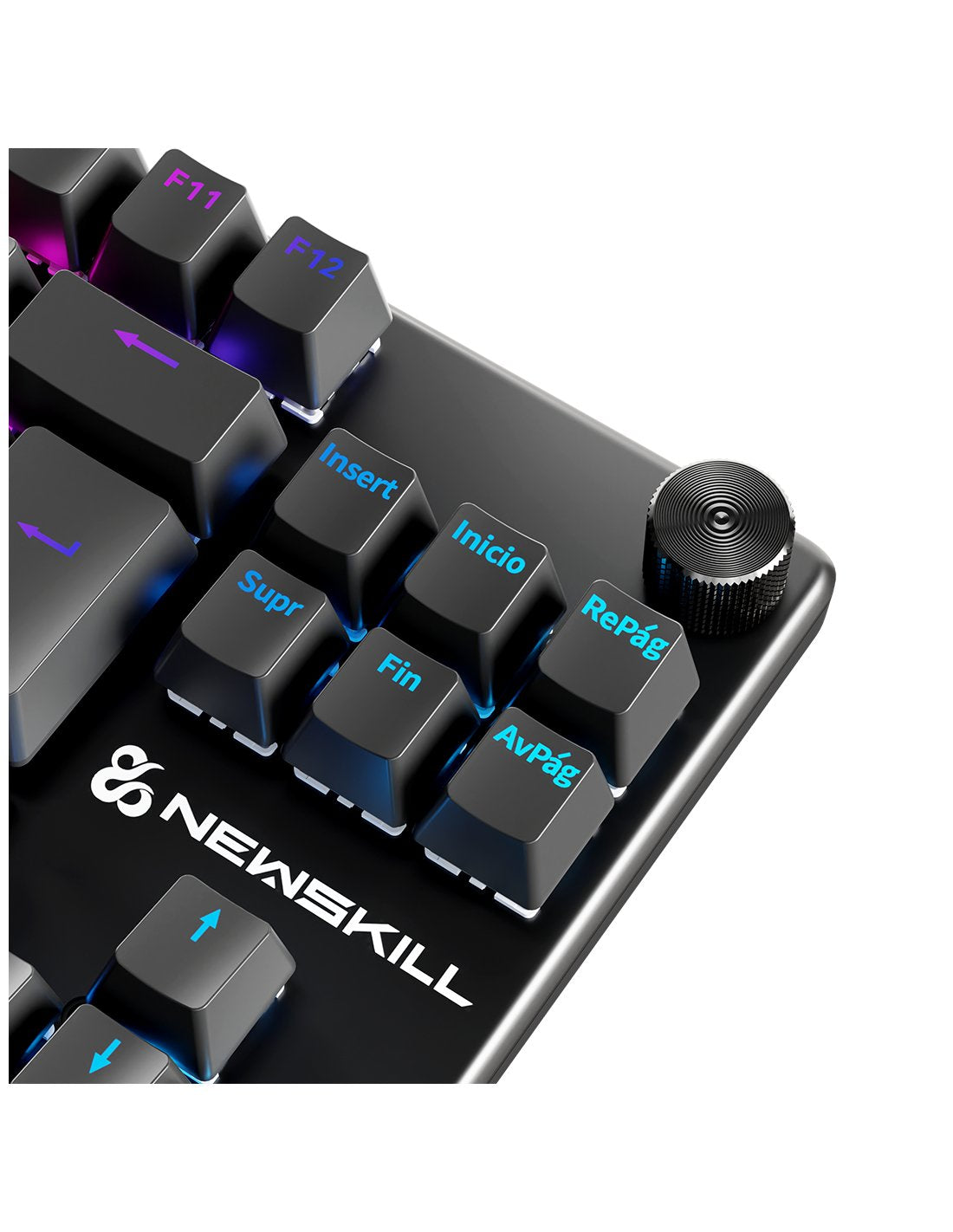 Newskill Gaming Ns-Kb-Serikev2-Tkl Teclado Usb Qwerty Español Negro