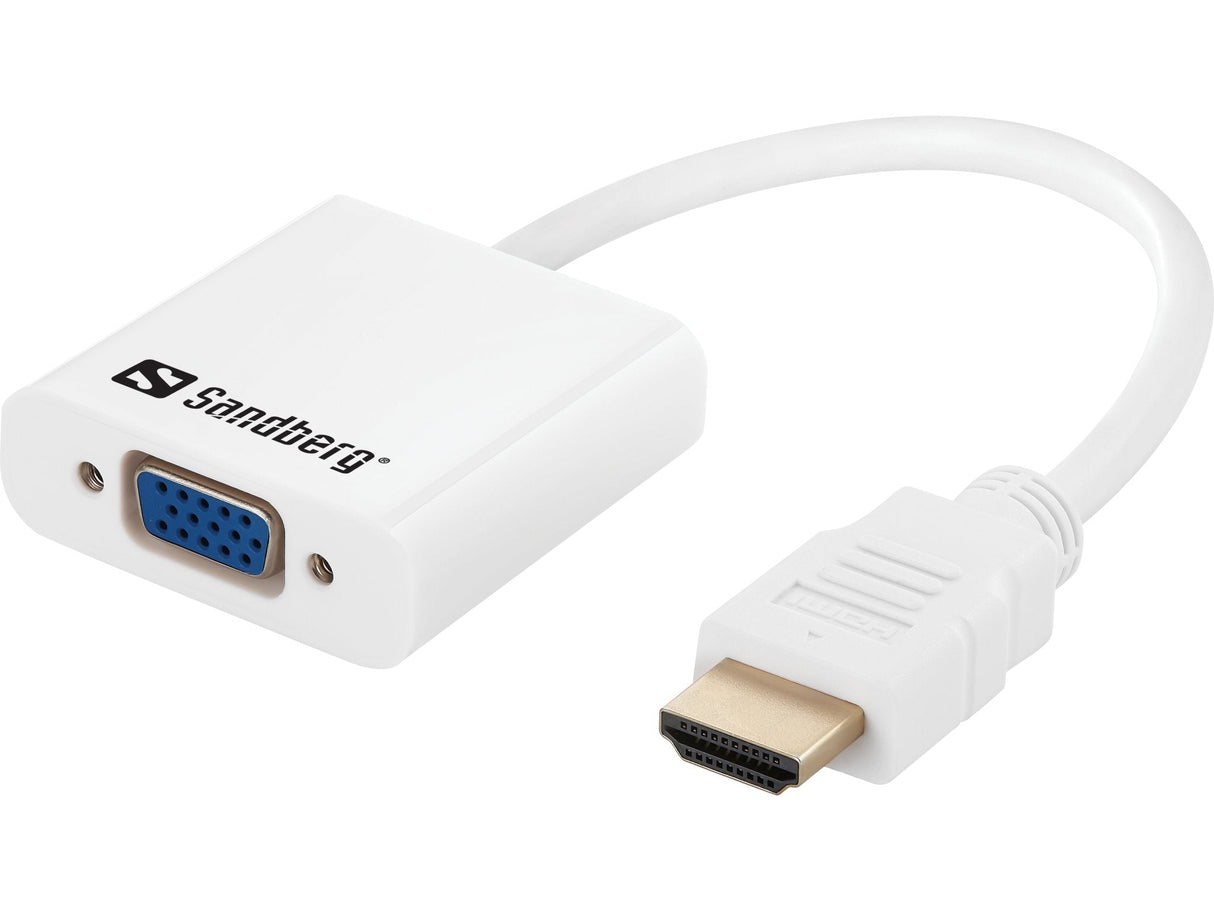 Sandberg Convertidor Hdmi -> Vga+Audio
