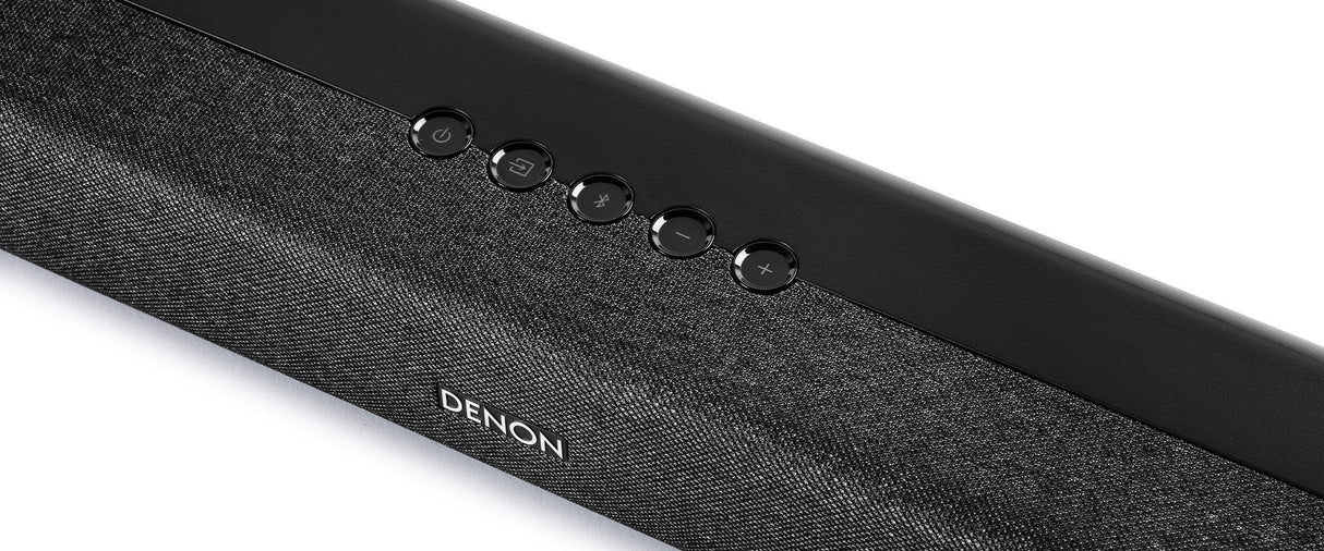 Denon Dhts-416 Black Barra De Sonido Subwoofer Inalámbrico, Streaming, Google Chromecast, Hdmi/Arc, Wi-Fi, Decodificación Dolby Digital Y Dts.
