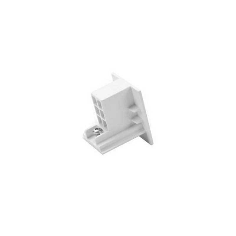 Brumberg 87132070 Pieza Terminal 3-Ph.-Carril Electrificado Onetrack Dali Conmutable Blanco