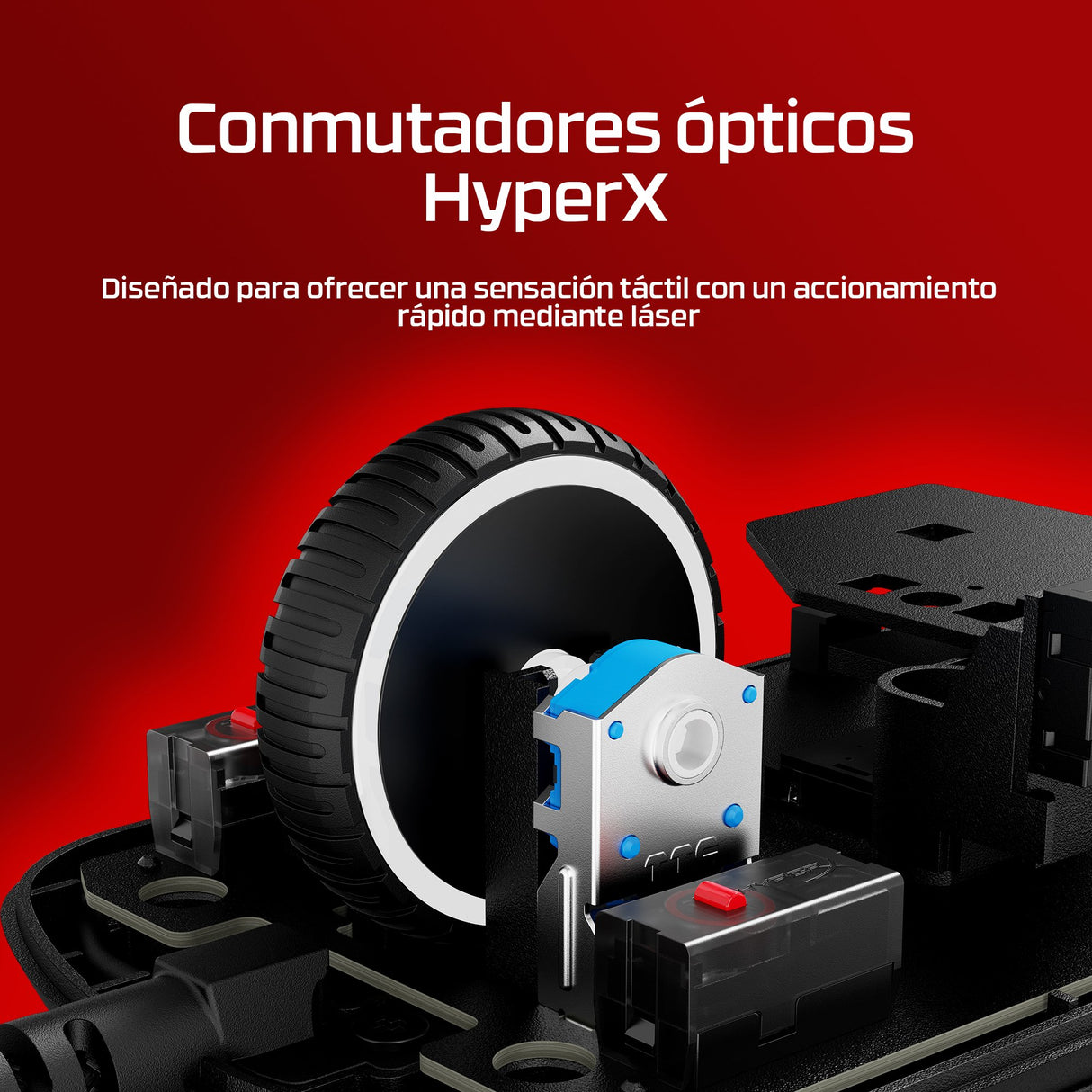 EAN 0198415001641 - HyperX Pulsefire Saga Wired Gaming Mouse ratón Juego Ambidextro USB tipo A Óptico 3200 DPI imagen 7