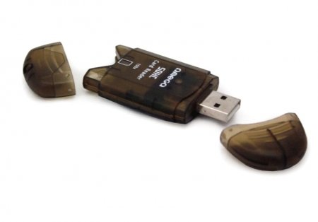 EAN 5906737568408 - Omega OUCSD lector de tarjeta USB 2.0 Marrón imagen 1