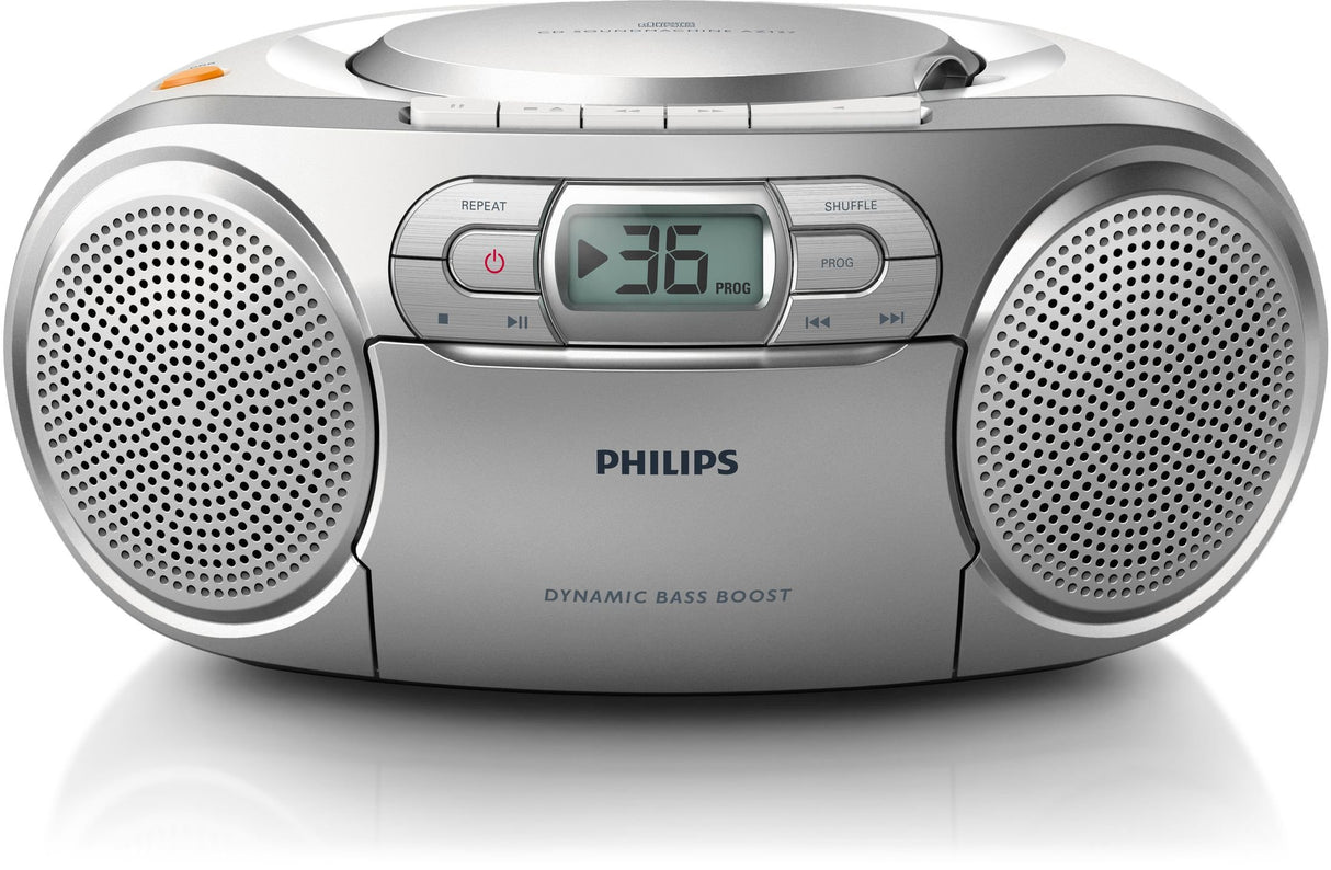 EAN 8712581660192 - Philips AZ127/12 reproductor de CD Gris Reproductor de CD portátil imagen 3