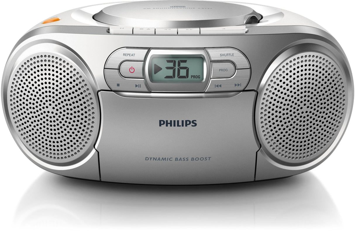 EAN 8712581660192 - Philips AZ127/12 reproductor de CD Reproductor de CD portátil Gris imagen 3