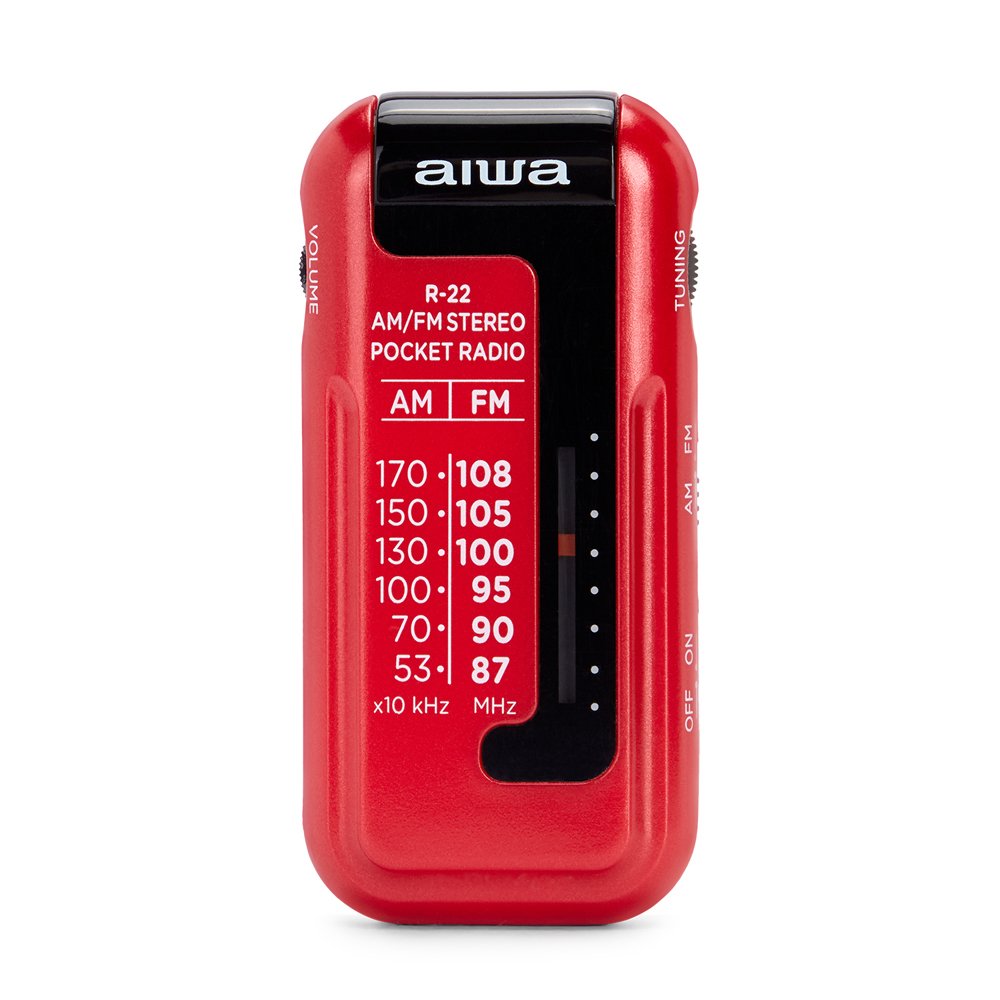 Radio Portátil Aiwa R-22rd Roja