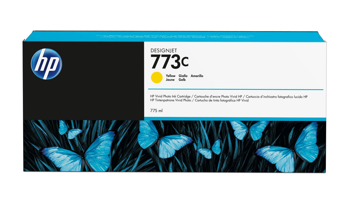 EAN 0888182347911 - HP 773C 775-ml Yellow DesignJet Ink Cartridge cabeza de impresora Inyección de tinta térmica imagen 1