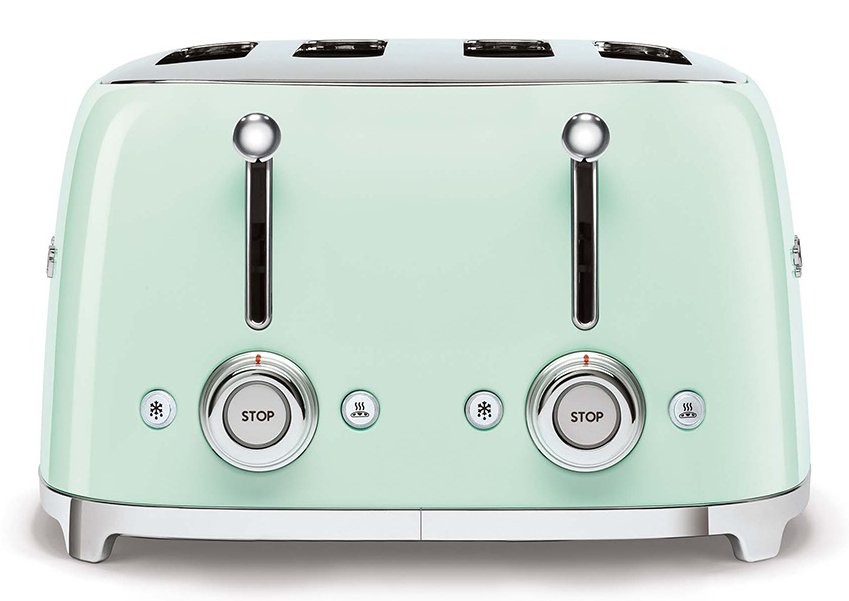 EAN 8017709263386 - Smeg TSF03PGEU tostadora 6 4 rebanada(s) 2000 W Verde imagen 2