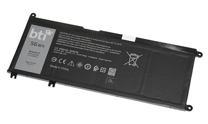 EAN 0886734871020 - BTI 33YDH- batería recargable industrial Polímero de litio 3684 mAh 15,2 V imagen 1