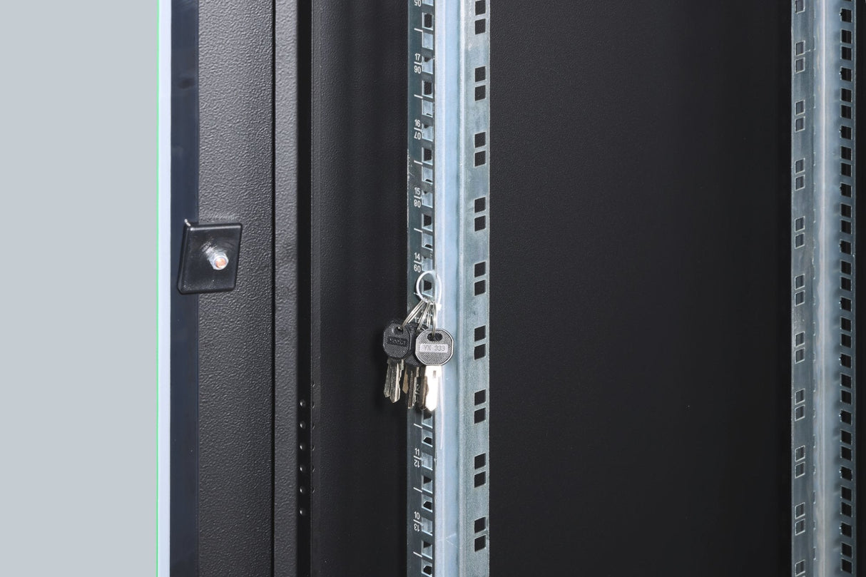 EAN 4016032332220 - Digitus DN-19 22U-6/6-B-1 armario rack Rack o bastidor independiente Negro imagen 5