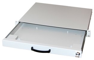 Aixcase 19" Rack 1u Teclado De Trackball Ps2&Usb Gris Claro