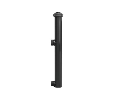 Aspersor Emergente Gardena Sprinklersystem Md180 (Negro/Gris, Alcance De Pulverización De 5,5 A 7,5 Metros)