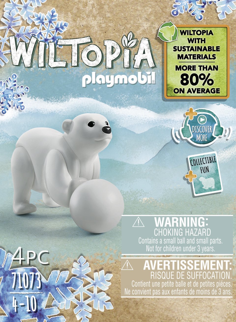 Playmobil 71073 Wiltopia - Oso Polar Joven