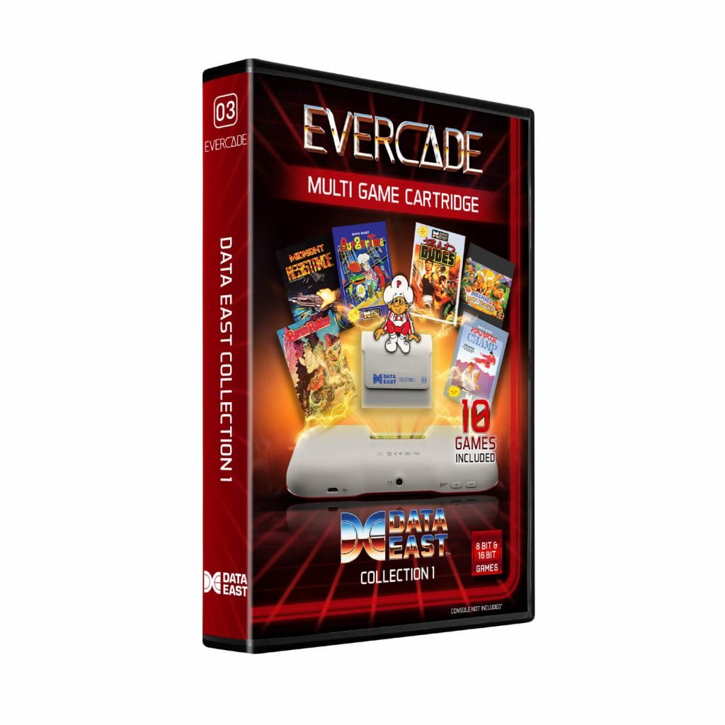 Juego Cartucho Evercade Dataeast Cartridge 1 Retro