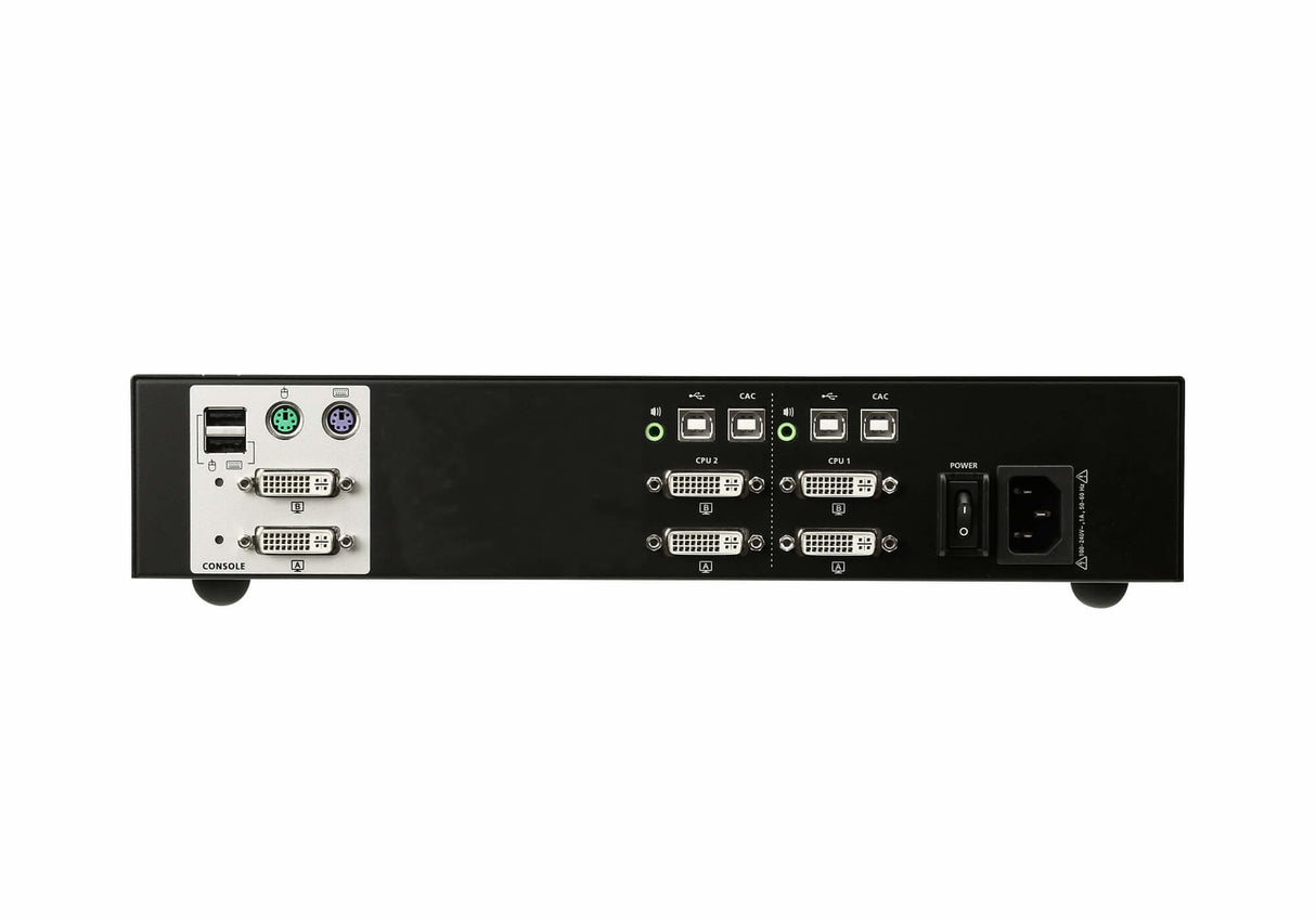 EAN 4719264646638 - ATEN CS1142D interruptor KVM Negro imagen 2