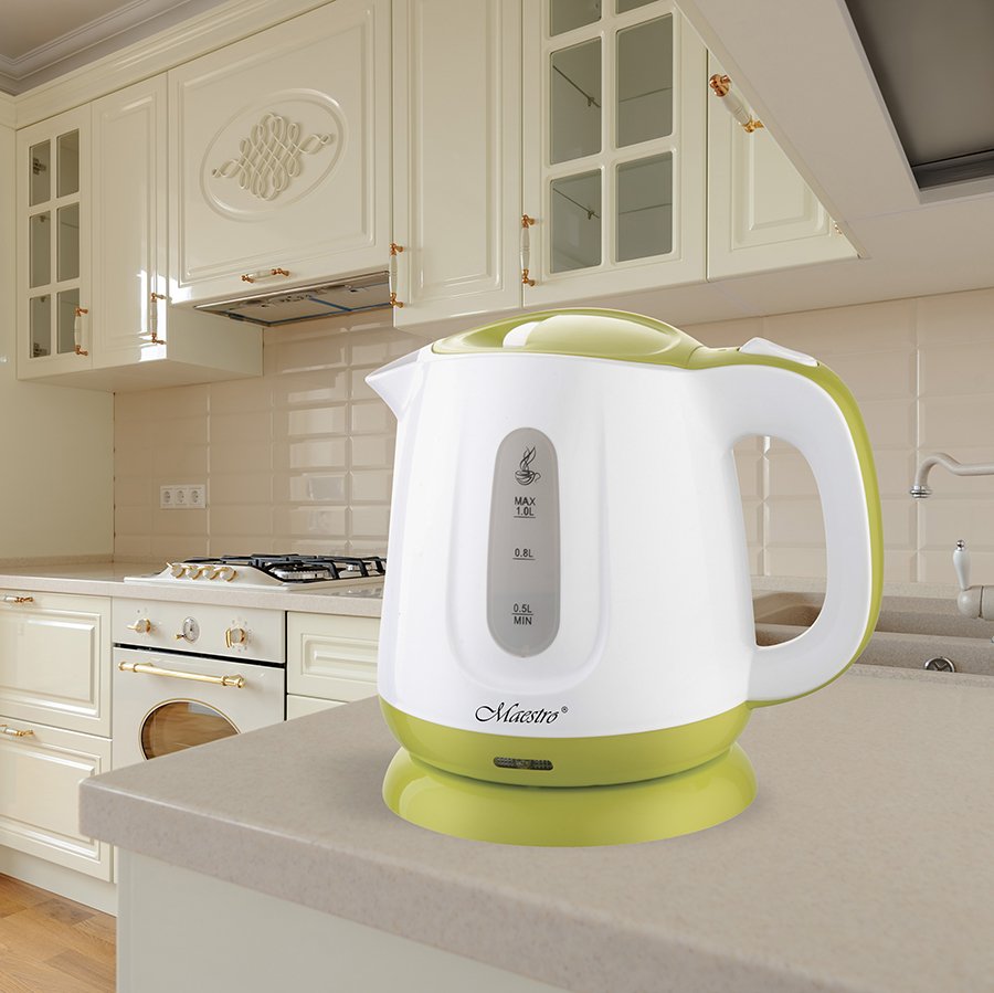 EAN 4820177148819 - Feel Maestro MR013 green tetera eléctrica 1 L 1100 W Verde, Blanco imagen 1