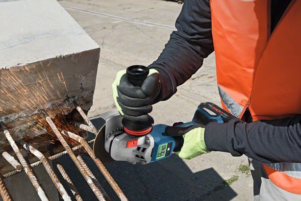 Bosch Amoladora Angular A Batería Biturbo Gws 18v-15 Sc Solo 06019h6300