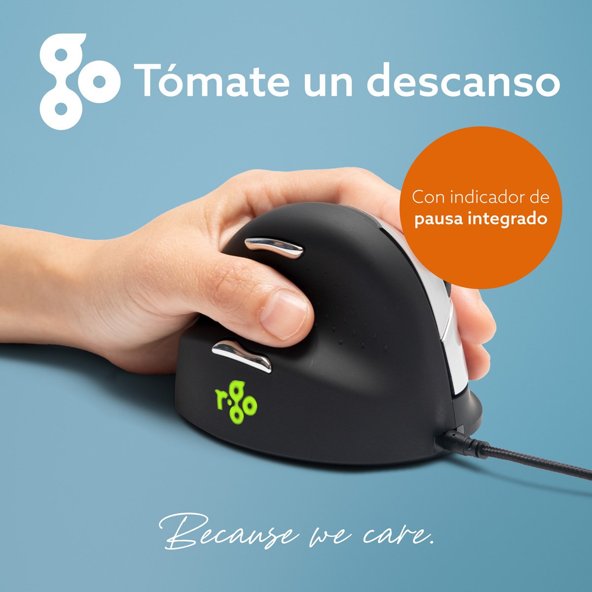 EAN 8719274491347 - R-Go Tools RGOHELELA ratón Oficina Izquierda USB tipo A Óptico 2400 DPI imagen 13