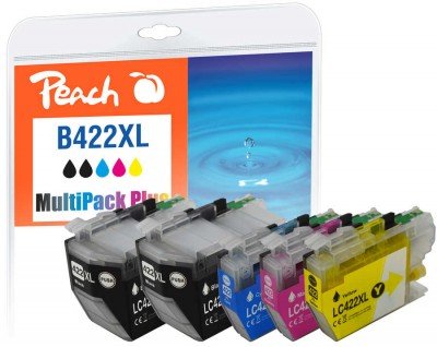 Peach Cartucho Brother Lc-422xl Multipack Plus Compatible