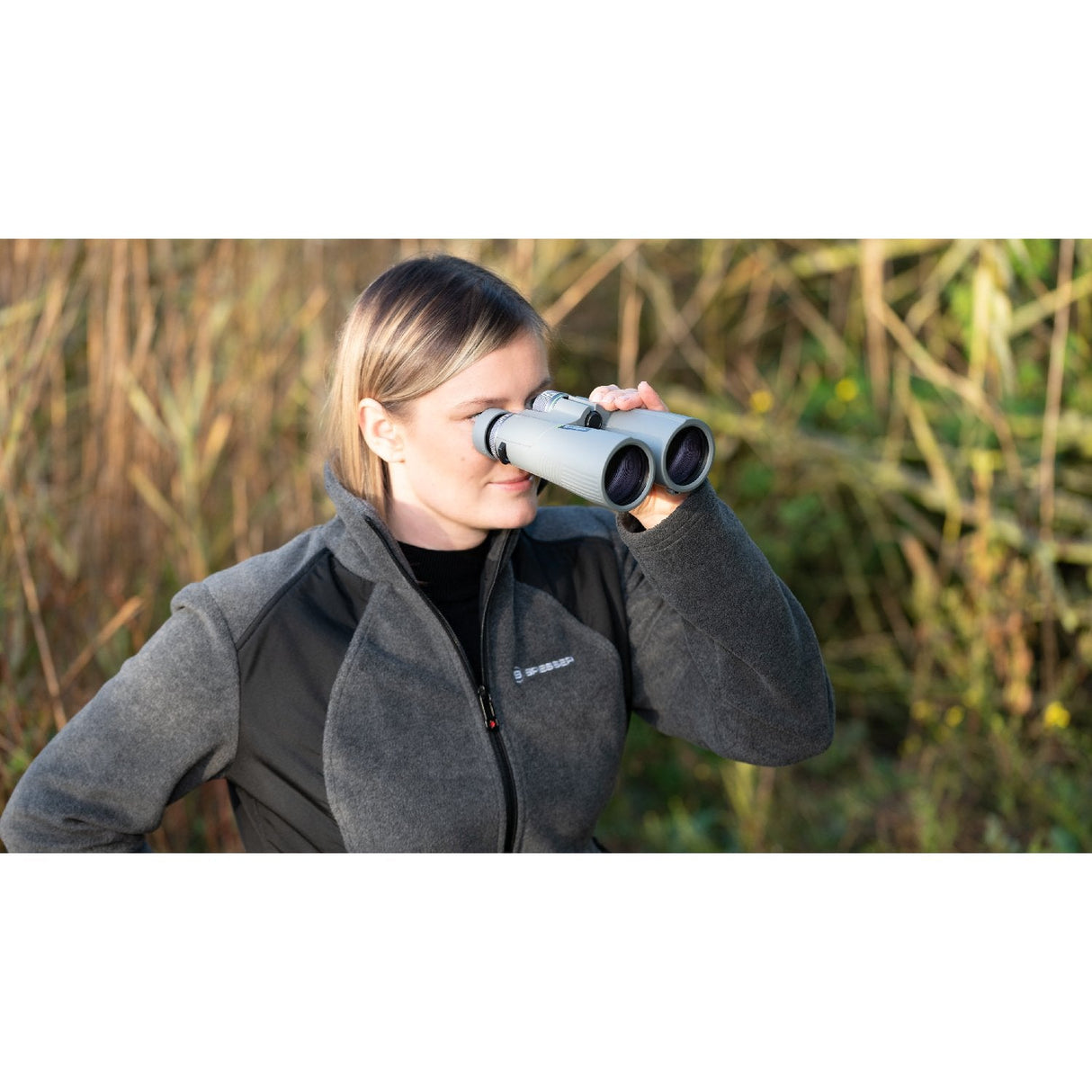 EAN 4007922070797 - Bresser Optics Wave 10x50 binocular BaK-4 Gris imagen 10