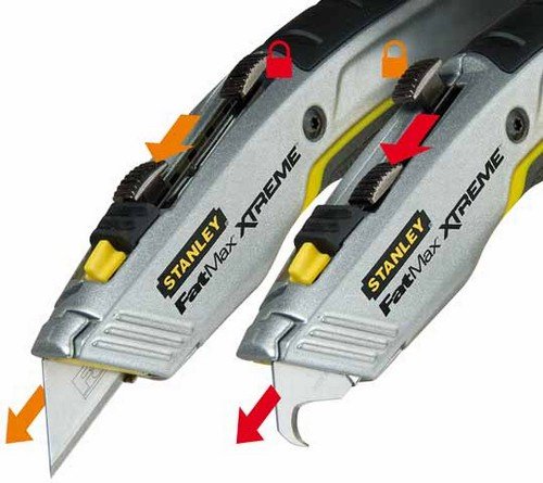 Cuchilla Retractil Stanley Knife Fatmax Pro