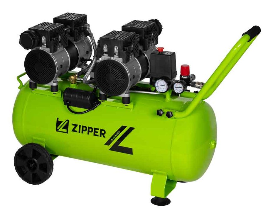 Zipper Zi-Com50si Compresor De Aire 1500 W 252 L/Min Corriente Alterna
