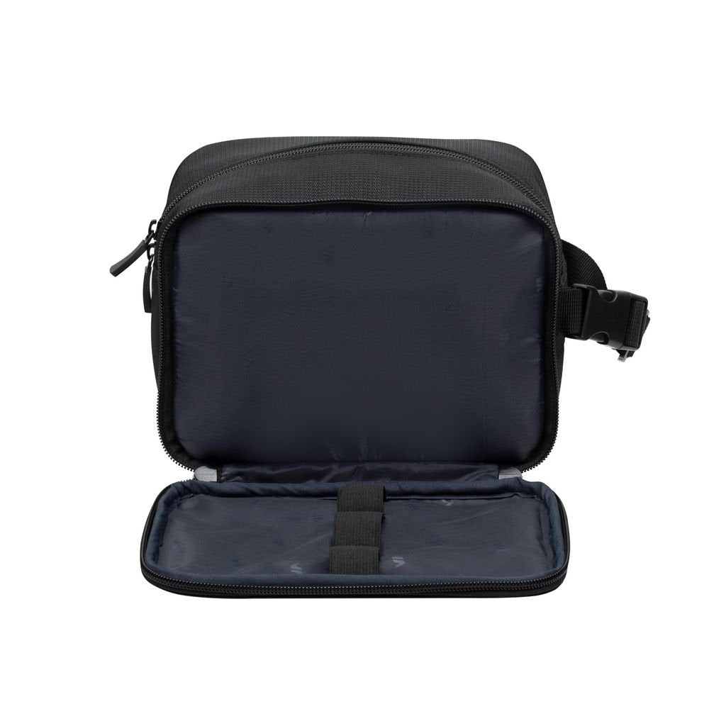 EAN 4260709011776 - Rivacase 8409 Bolsa de aseo Poliéster, Poliéster reciclado Negro imagen 4