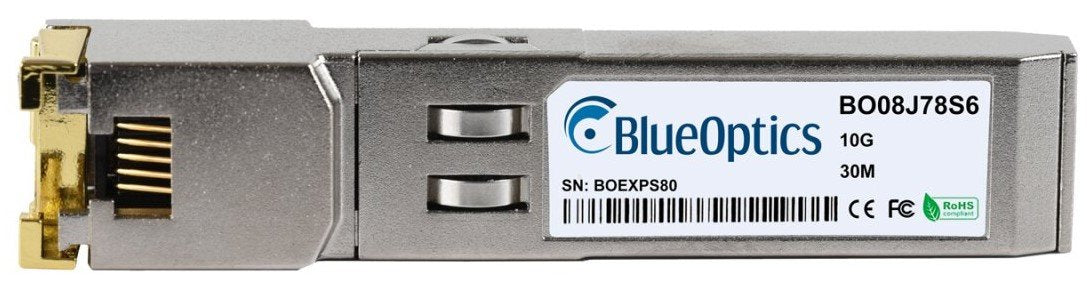 Blueoptics Bo08j78s6 Sfp+ 10gbase-T 30m Kupfer Rj45 F. Dell 407-Bbwl