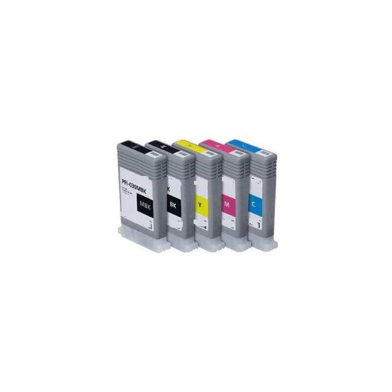 55mlmatenegro Pg Compatible Canon Ta-20 Mfp L 24 Ei Ta30 3488c001 Pfi030mbk