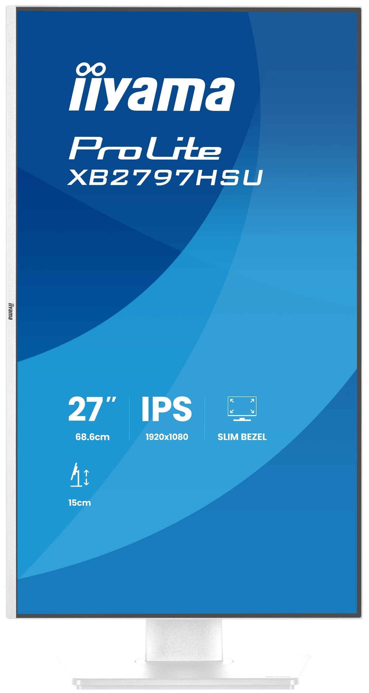 Monitor Iiyama 27" Xb2797hsu-W1 16:9 Hdmi+Dp+2xusb-C Ips