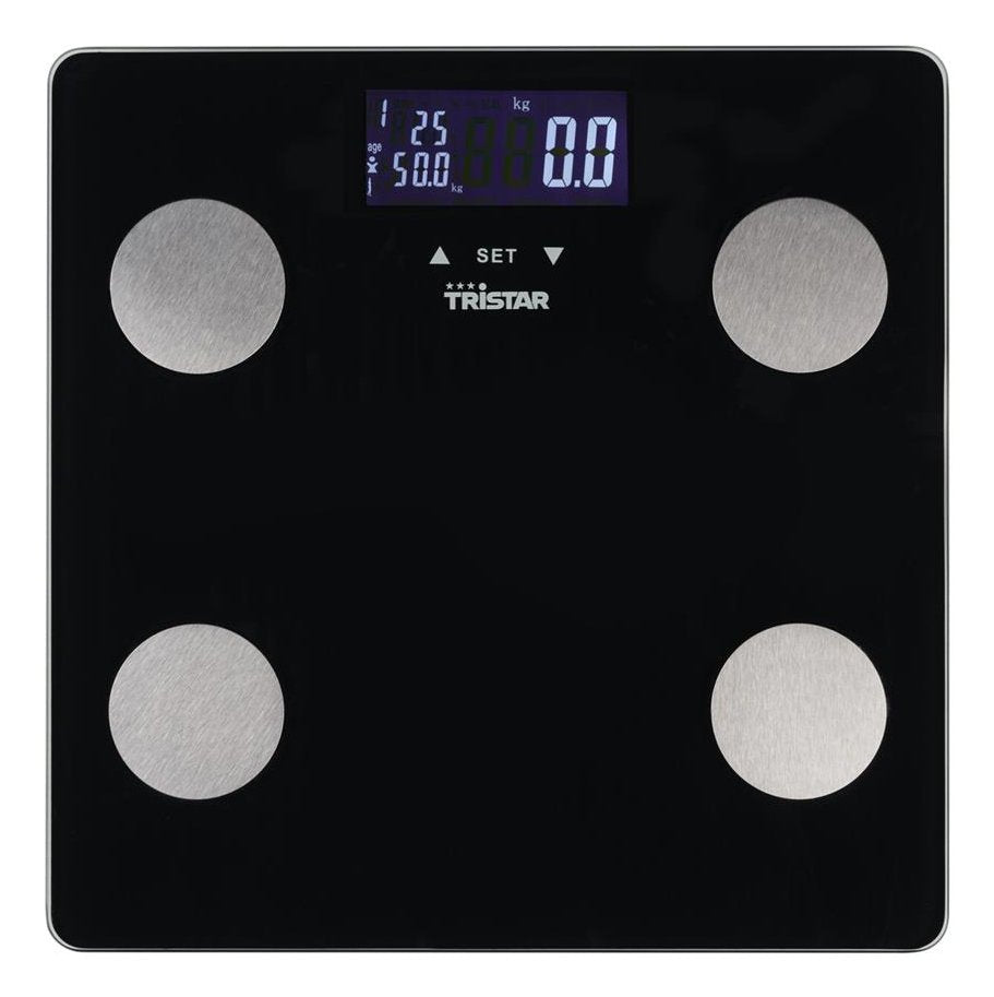 EAN 8712836992771 - Tristar WG-2442 báscula de baño Plaza Negro Báscula personal electrónica imagen 1
