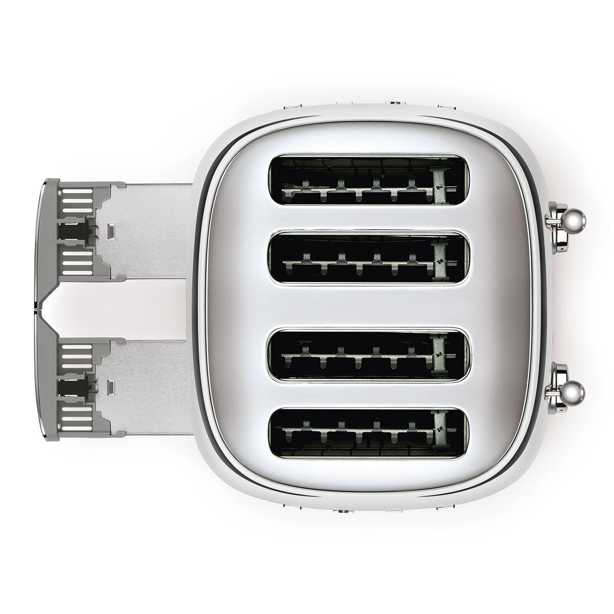 Tostadora Smeg Estilo Años 50 Cromo Tsf03sseu