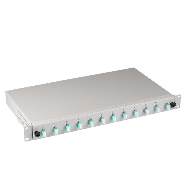 Efb Spleissbox Lc 50 125á Om3 Ausziehbar, 12pigtails 6 Kupp