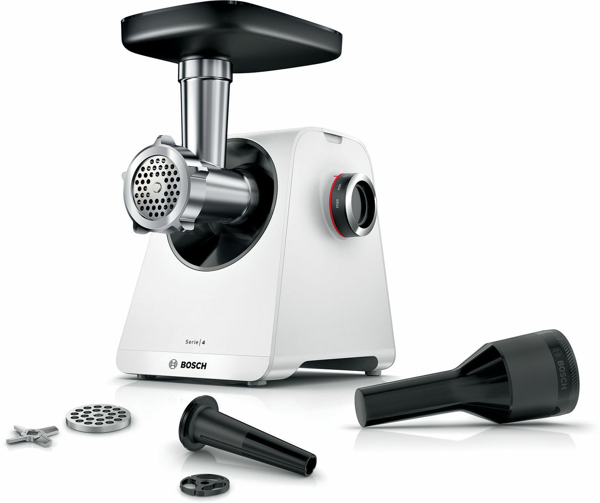 EAN 4242005433711 - Bosch Serie 4 MFWS420W picadora 1300 W Blanco imagen 1