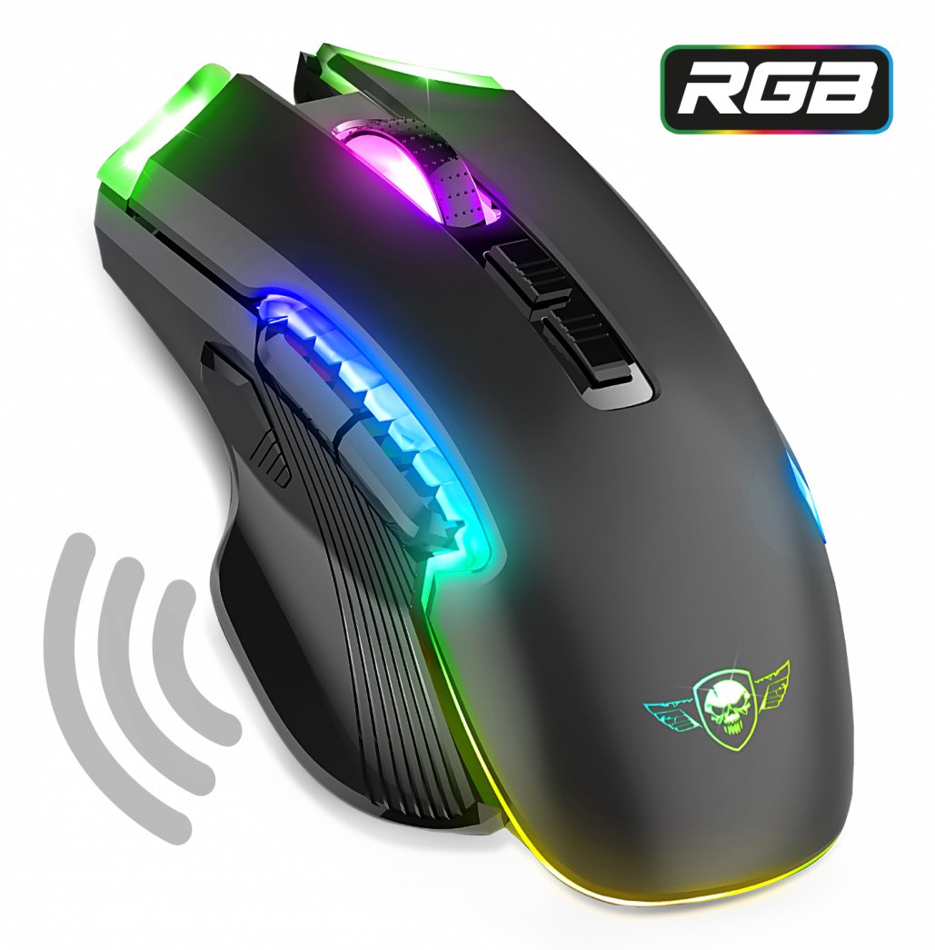 EAN 3700104445963 - Spirit of Gamer ELITE M70 ratón Juego mano derecha RF Wireless + Bluetooth Óptico 4800 DPI imagen 3