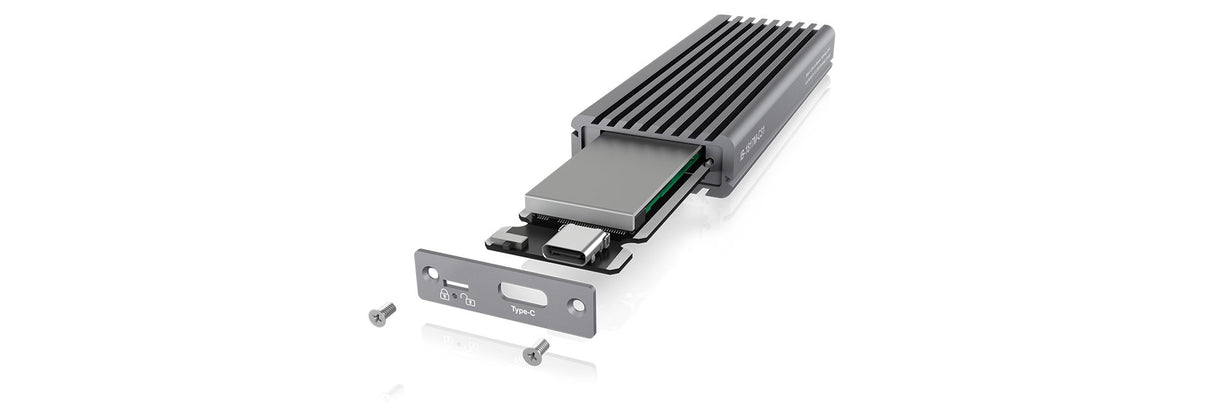 EAN 4250078168911 - ICY BOX IB-1817M-C31 Caja externa para unidad de estado sólido (SSD) Gris M.2 imagen 5