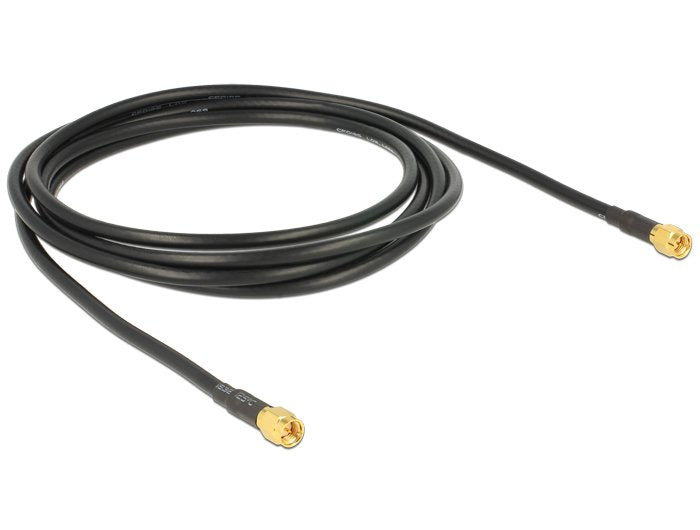 EAN 4043619888924 - DeLOCK 88892 cable coaxial LMR195 2 m SMA Negro imagen 2