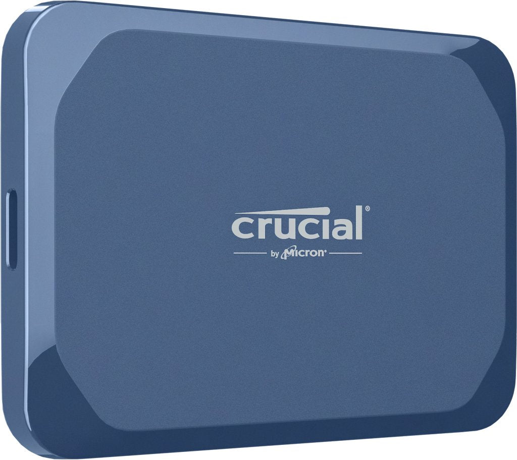 Disco Ssd Externo Ssd Crucial X10 2tb Usb Tipo C Ct2000x10ssd9 Azul