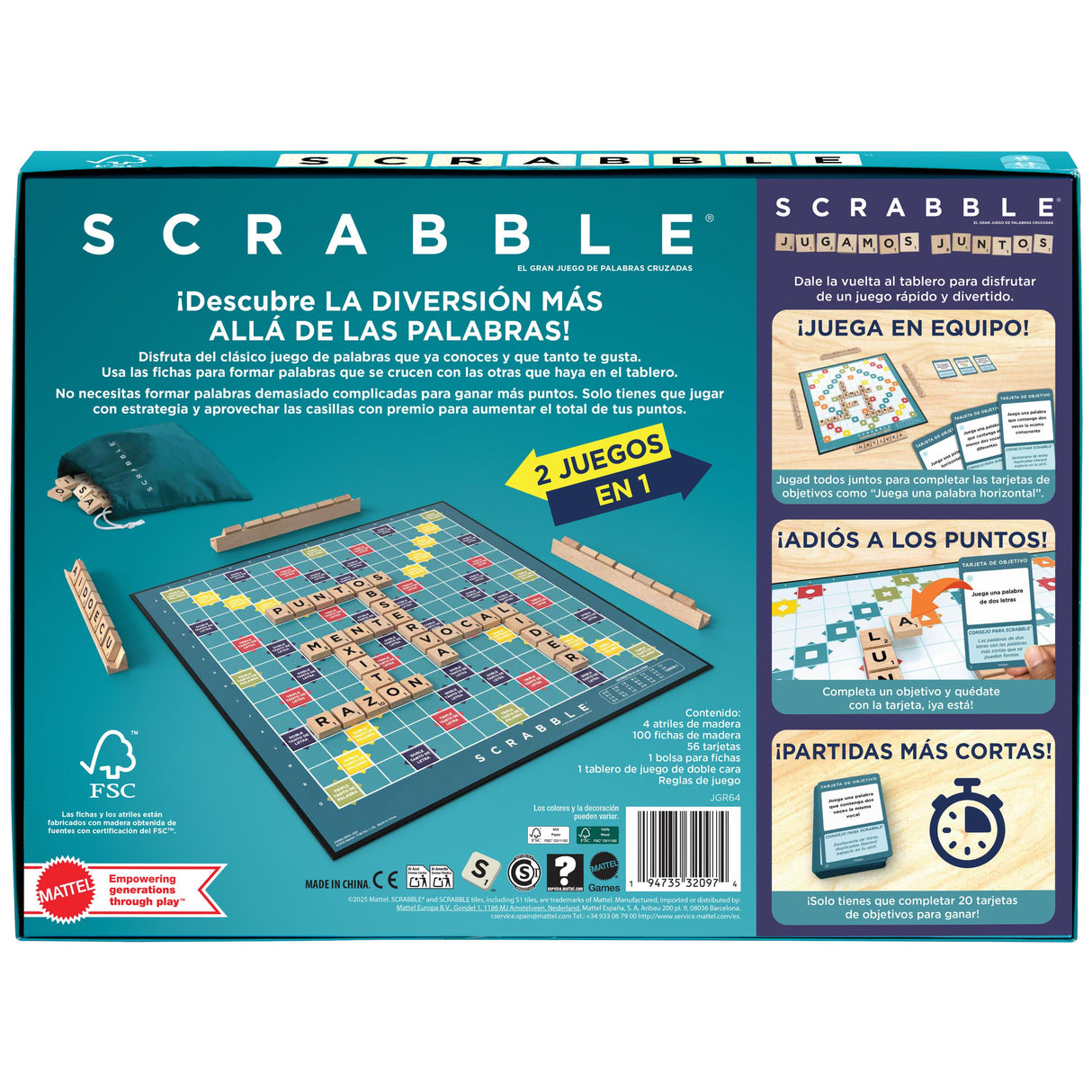 EAN 0194735320974 - Mattel Games JGR64 juego de tablero Word imagen 7