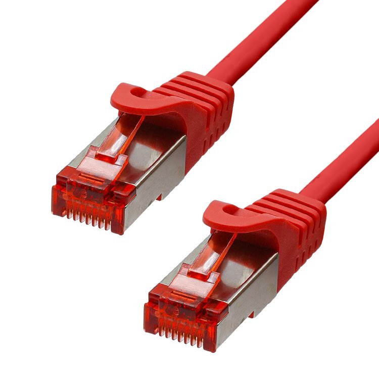 Proxtend F/Utp Cat6 Lszh Awg 26 Cu Red 0.5m