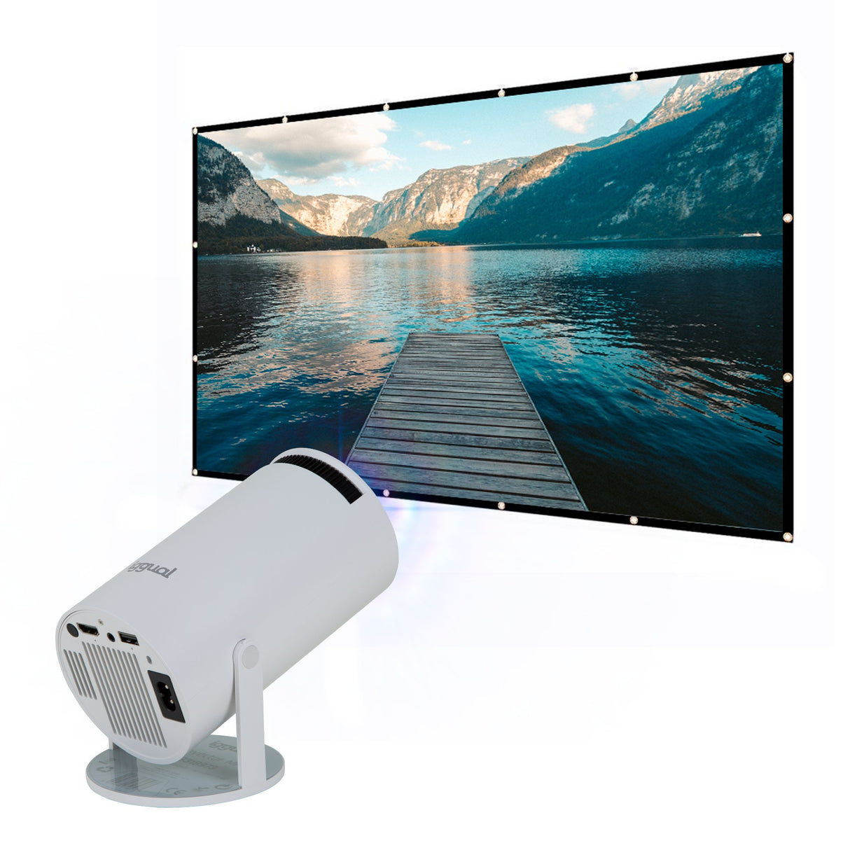 EAN 2521052419063 - iggual IGG318973+IGG318126 videoproyector 120 lúmenes ANSI 720p (1280x720) Blanco imagen 19