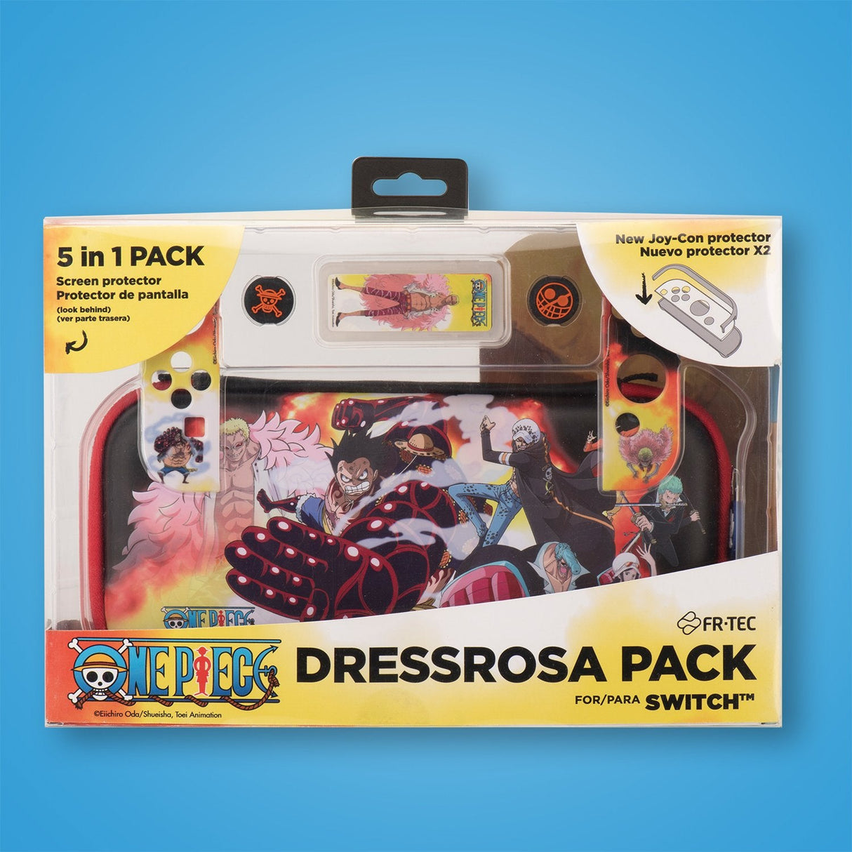 Pack One Piece 5 En 1 Para Nintendo Switch Fr-Tec Dressrosa