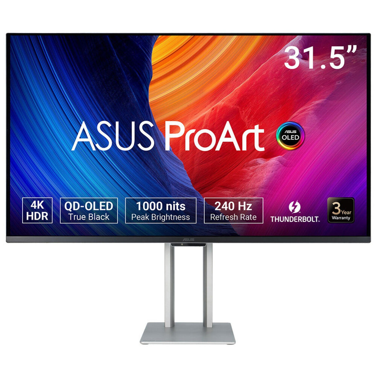 EAN 4711387564714 - ASUS ProArt OLED PA32UCDM pantalla para PC 80 cm (31.5") 3840 x 2160 Pixeles 4K Ultra HD QD-OLED Plata imagen 1