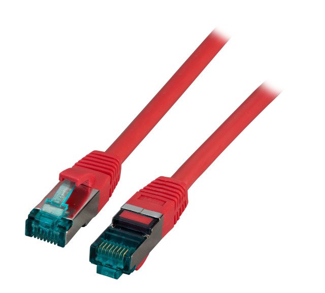 Efb Rj45 Cable De Red S/Ftp, Cat.6a, Lszh, 3m, Rojo