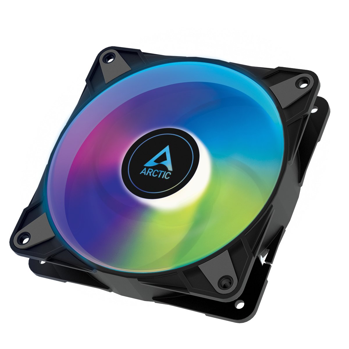 EAN 4895213703154 - ARCTIC P12 PWM PST A-RGB 0dB Carcasa del ordenador Ventilador 12 cm Negro, Blanco 1 pieza(s) imagen 1