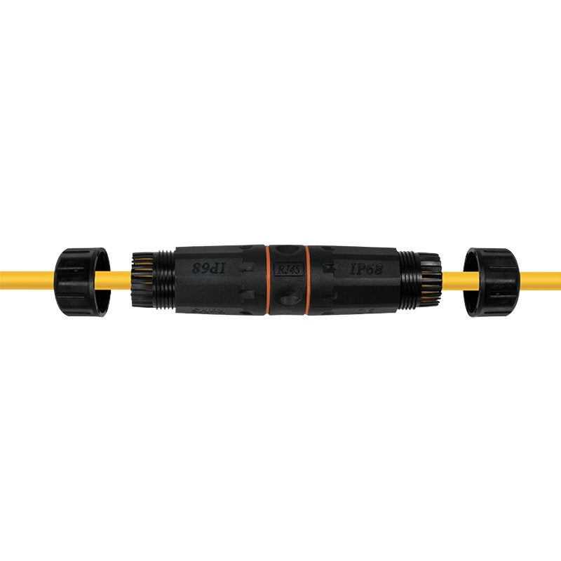 Conector De Cable De Red Logilink, Exterior, Cat.6a, Resimente Al Agua Ip68.